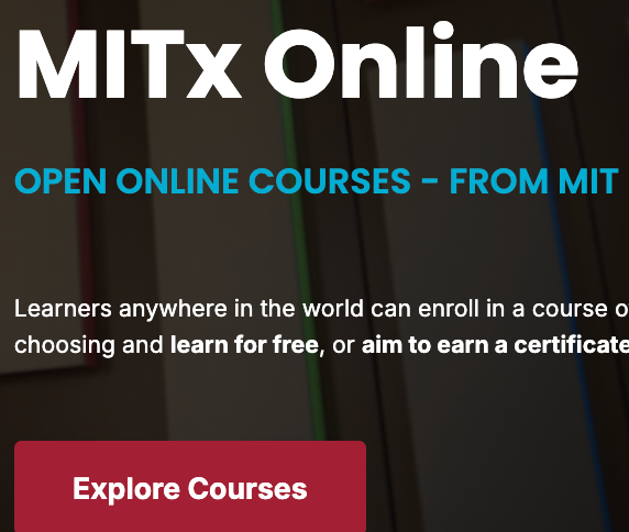 cours gratuits mitx en ligne