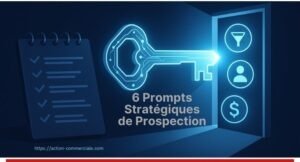 modèle de message linkedin 6 prompts chatGPT-5 étape de prospection