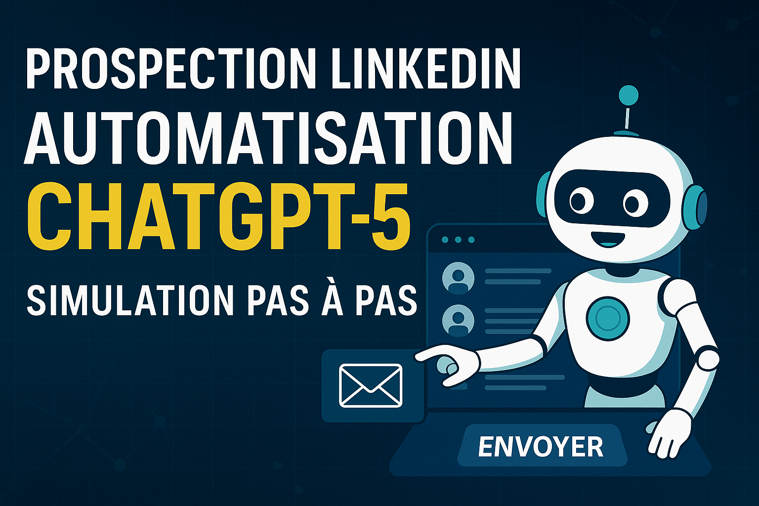 Automatiser prospection linkedIn avec ChatGPT 5