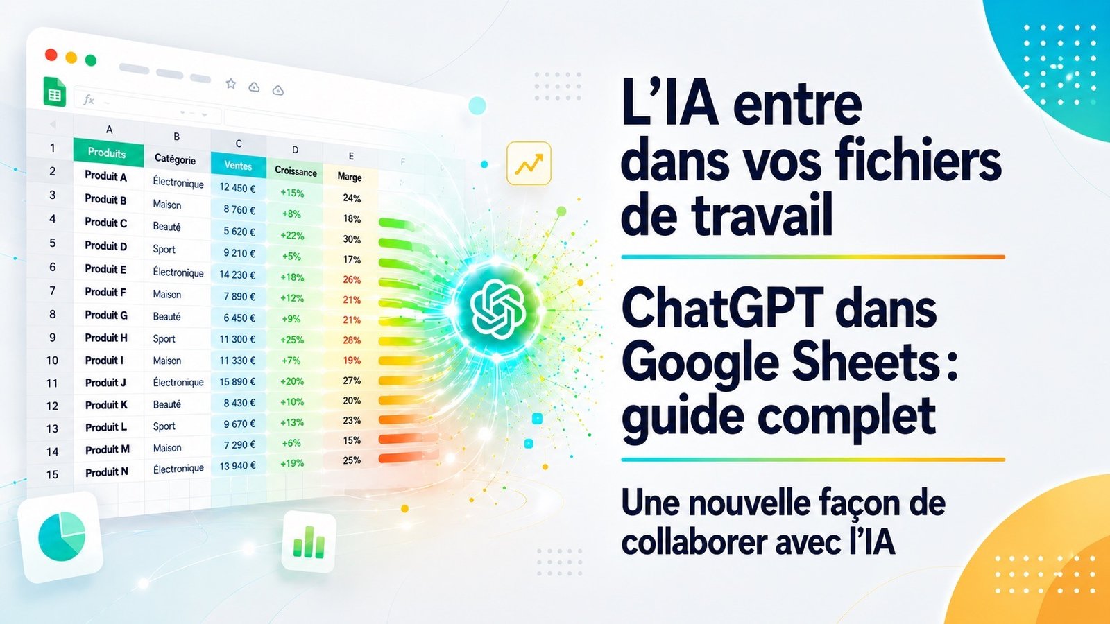 ChatGPT dans Google Sheets Guide complet et cas d'usage entreprise