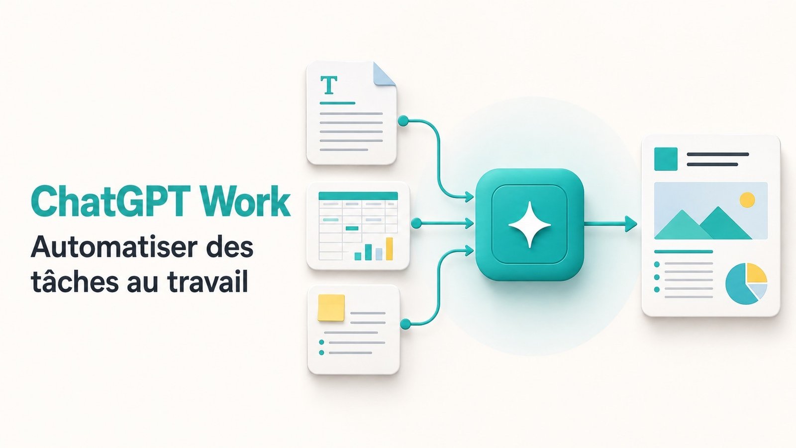 Utiliser ChatGPT Work pour automatiser des tâches professionnelles